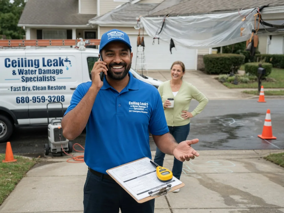 Ceiling Leak Cleanup Centerville, UT FAQs